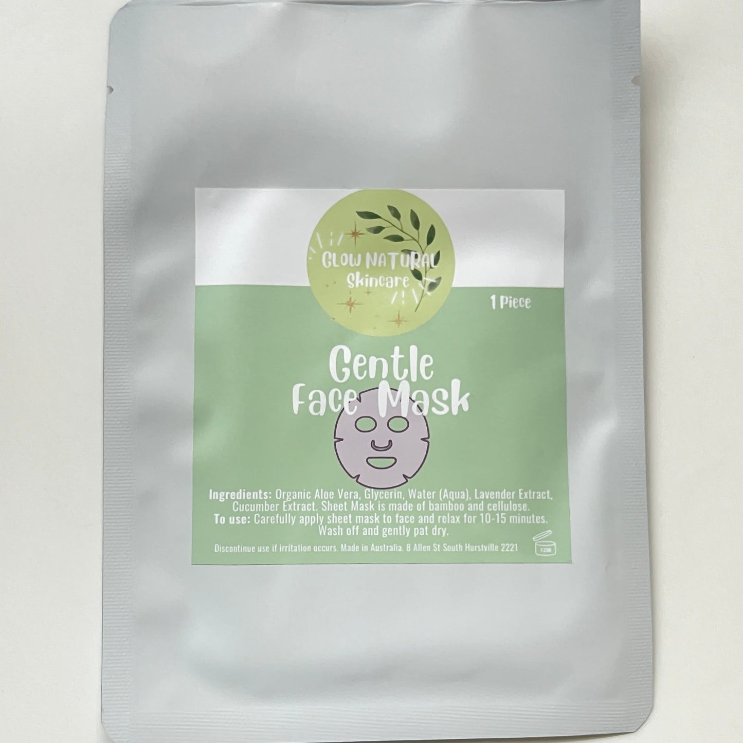 Gentle Face Mask | Cucumber + Lavender